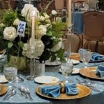 Elegant event setup at Martin's Caterers
